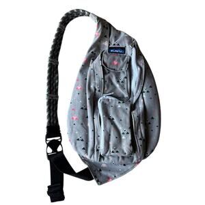 KAVU Rope‎ Sling Bag - Canvas Hiking Backpack Outdoors